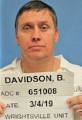 Inmate Billy J Davidson