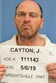 Inmate Jeffery L Cayton