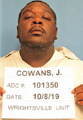 Inmate Jevon M Cowans