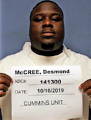 Inmate Desmond D McCree