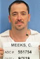 Inmate Christopher W Meeks