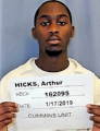 Inmate Arthur L Hicks