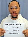 Inmate Cherick C Coleman