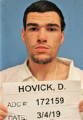 Inmate Dylan Hovick