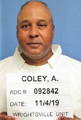 Inmate Antonio D Coley