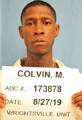 Inmate Myron D Colvin
