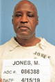 Inmate Major A Jones