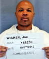 Inmate Joe Wicker