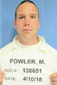 Inmate Michael G Fowler