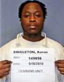 Inmate Aaron Singleton