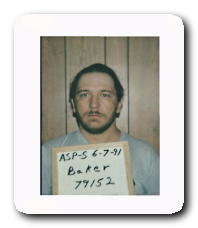 Inmate DAVID BAKER