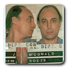 Inmate JEFFREY MCDONALD
