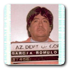Inmate ROMULO GARCIA