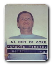 Inmate TIMOTHY PARSONS