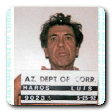 Inmate LUIS HAROS