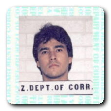 Inmate ALFREDO CHAVEZ