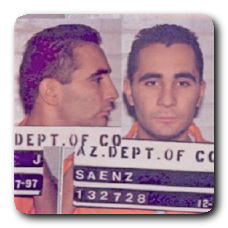 Inmate JOHNNY SAENZ