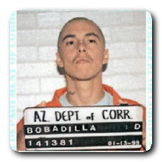 Inmate DAVID BOBADILLA