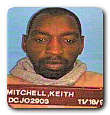 Inmate KEITH MITCHELL