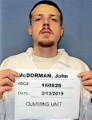 Inmate John W McDorman