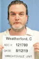 Inmate Christopher Weatherford