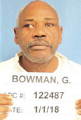Inmate George Bowman