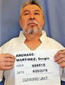 Inmate Sergio Andrade Martinez