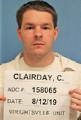 Inmate Cody D Clairday