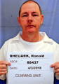 Inmate Ronald L Rheuark
