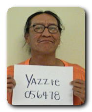 Inmate GARY YAZZIE