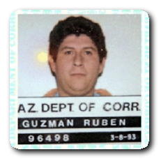 Inmate RUBEN GUZMAN