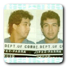 Inmate JUAN LOPEZ PARRA