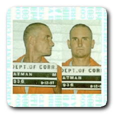 Inmate MATTHEW SLOATMAN
