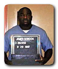 Inmate JAMES JR GORDON