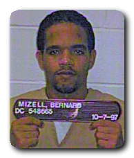 Inmate BERNARD D MIZELL