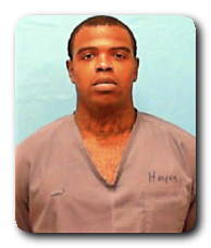 Inmate JUSTIN D HAYES