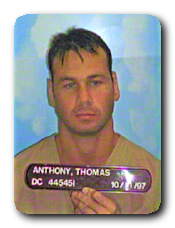 Inmate THOMAS A ANTHONY