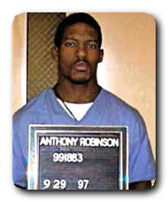Inmate ANTHONY B ROBINSON